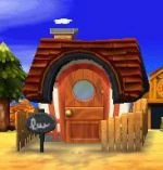 Façade extérieure de sa maison