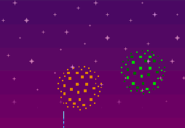 Fireworks show ww.png (6 KB) Fireworks in the night sky.