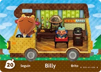 Billy's amiibo card