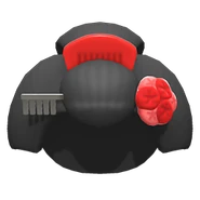 NH-Hat-Geisha wig red