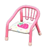 NH-Furniture-Baby chair (pink) (strawberry)