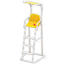 Lifeguard chair animal crossing hot sale