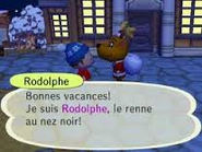 Rodolphe parlant au joueur dans Let's Go to the City