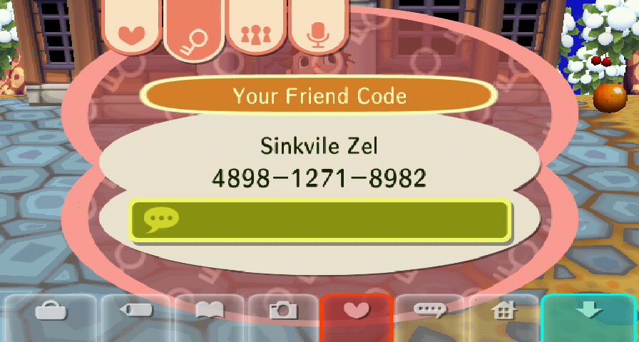 Nintendo ds sales friend code