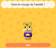 Jojo dans Animal Crossing: Pocket Camp - L'oracle de l'amitié