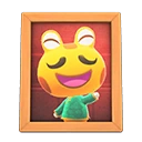 La photo de Figaro dans New Horizons