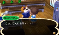 Booker talking to the player in New Leaf.