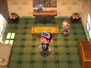 Intérieur de la maison de Médolie