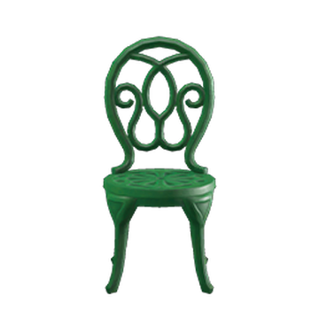 Animal crossing iron garden chair price sale