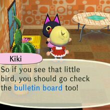 animal crossing little yellow bird