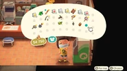 L'inventaire n°3 d'une joueuse dans New Horizons