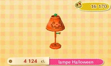 Lampe halloween
