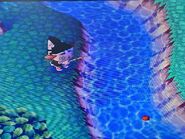 Fishing in Animal Crossing.