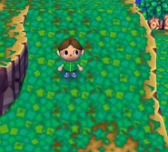 Cliff3.jpg (37 KB) The two tiers of a town are connected by ramps.