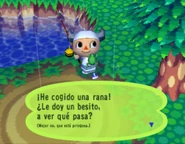 Pescando una Rana en AC:PA