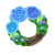 NH-Furniture-Blue rose wreath