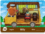 La carte amiibo de Seguin