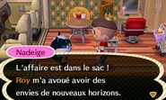 Nadeige projetant d'emménager dans New Leaf