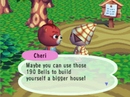 Cheri talks about a house upgrade.