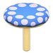 NH-Meuble-Plateforme champignon XL-Bleu