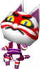 Kabuki dans Animal Crossing