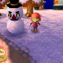Download Free Snowman Animal Crossing Wiki Fandom PSD Mockup Template