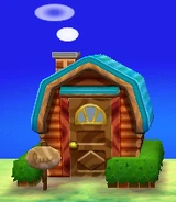 L'extérieur de la maison de Martin dans New Leaf