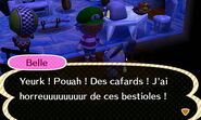Belle en visite chez le joueur