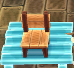 Modern wood chair custom simple