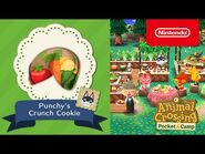 Animal Crossing- Pocket Camp - Punchy's Crunch Cookie