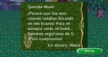 Carta de tu madre en tu cumpleaños (ACCF)