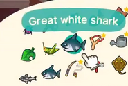 Great white shark inventory
