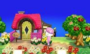Façade extérieure de la maison de Rosanne dans New Leaf