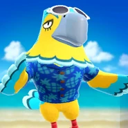 Keaton's poster in New Horizons