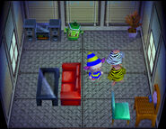 La maison de Potama dans Animal Crossing