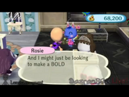 Talking to Rosie.