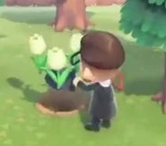 Fleurs2.jpg (25 kio) Joueur récoltant une plante avec une pelle.