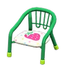 NH-Furniture-Baby chair (green) (strawberry)