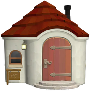 L'extérieur de la maison de Rosalie dans New Horizons