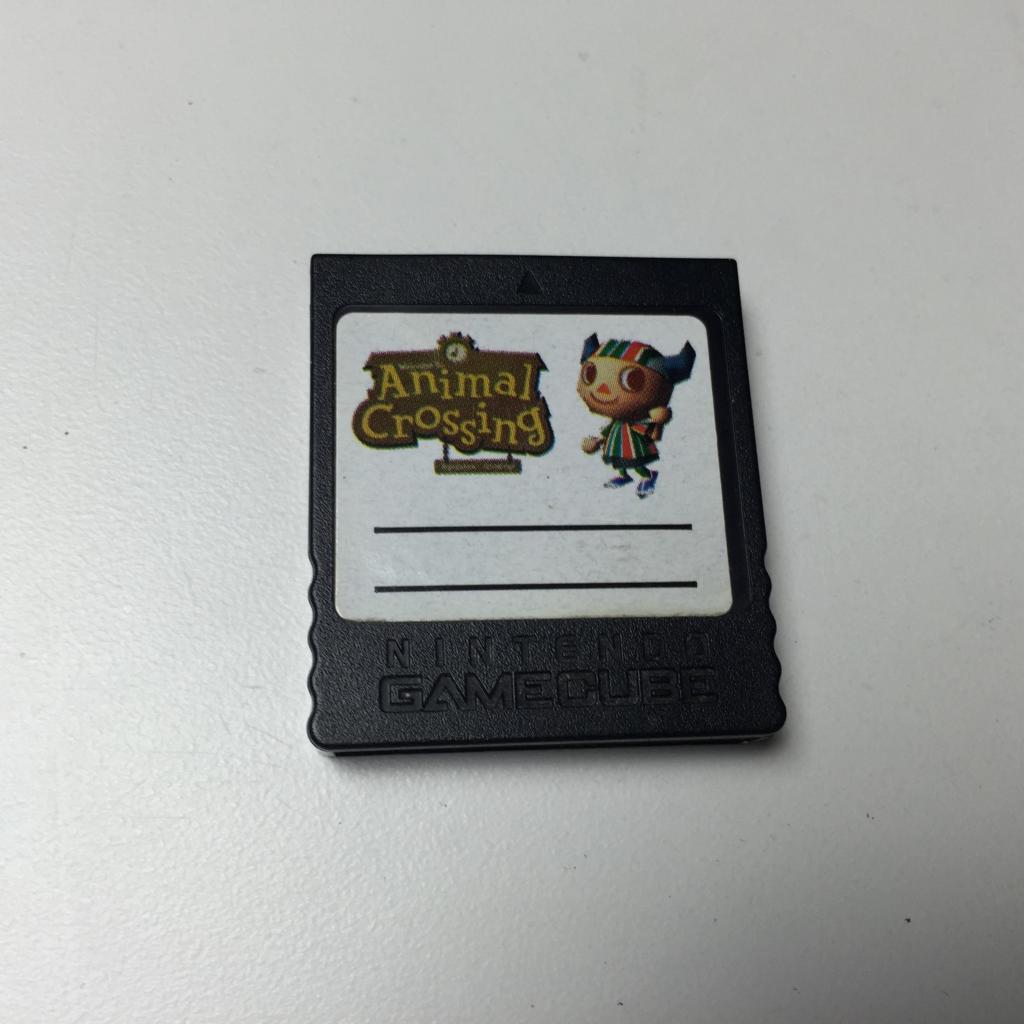 animal crossing dolphin memory card issue