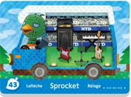 La carte amiibo de Laflèche