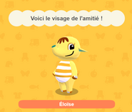 Éloïse dans Pocket Camp - L'oracle de l'amitié
