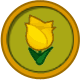 yellow tulip icon