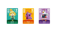 Trois cartes Amiibo