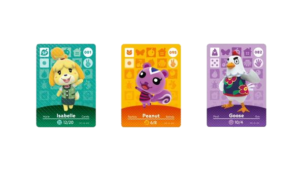 Que signifient les symboles sur les cartes Amiibo Animal Crossing