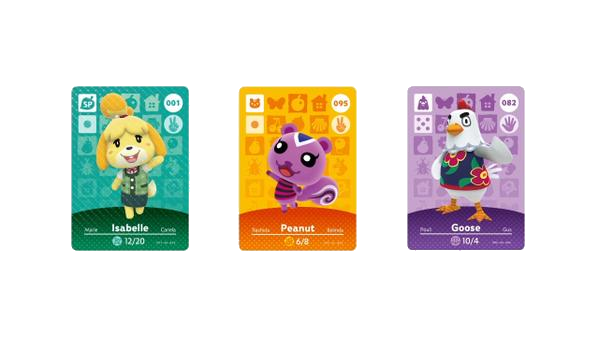 Carte amiibo Animal Crossing