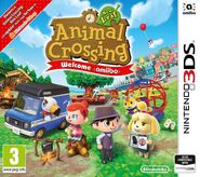 Welcome amiibo box art for 3DS