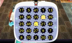 Une grille de bingogo