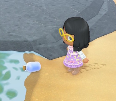 Message in a bottle, Animal Crossing Wiki