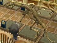 The iguanodon in New Leaf